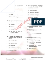 31st BJS Question Paper PDF