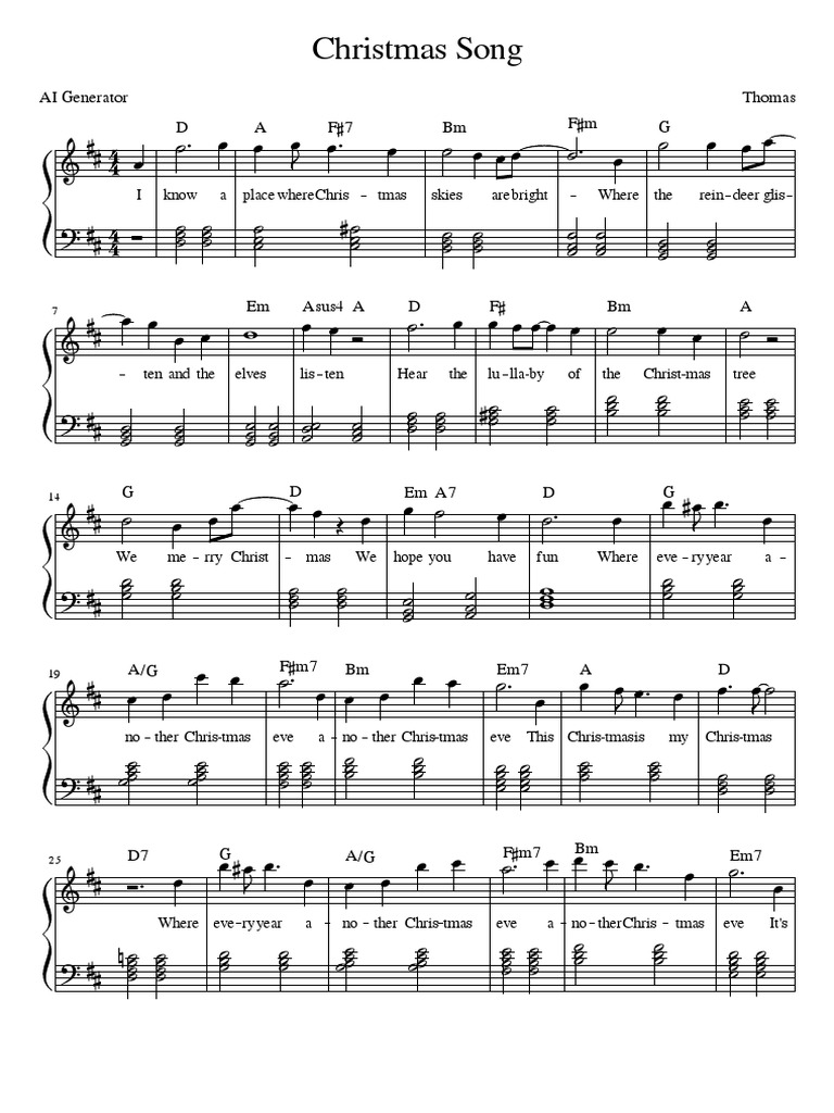 Christmas Every Year (Original) PDF Holidays December Observances