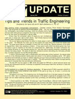 Tips and Trends in Traffic Engineering: Compiled by Jim Harris (M) and W. Martin Bretherton JR., P.E. (F)
