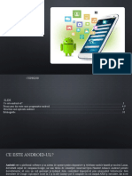 PROGRAMAREA ANDROID