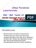 Mencuci Alat Laboratorium