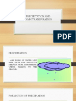 R2 Precipitation and Evapotranspiration