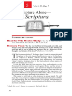 Sola Scriptura: by Scripture Alone