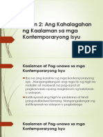Aralin 2 - Ang Kahalagahan NG Kaalaman Sa Mga Kontemporaryong Isyu PDF