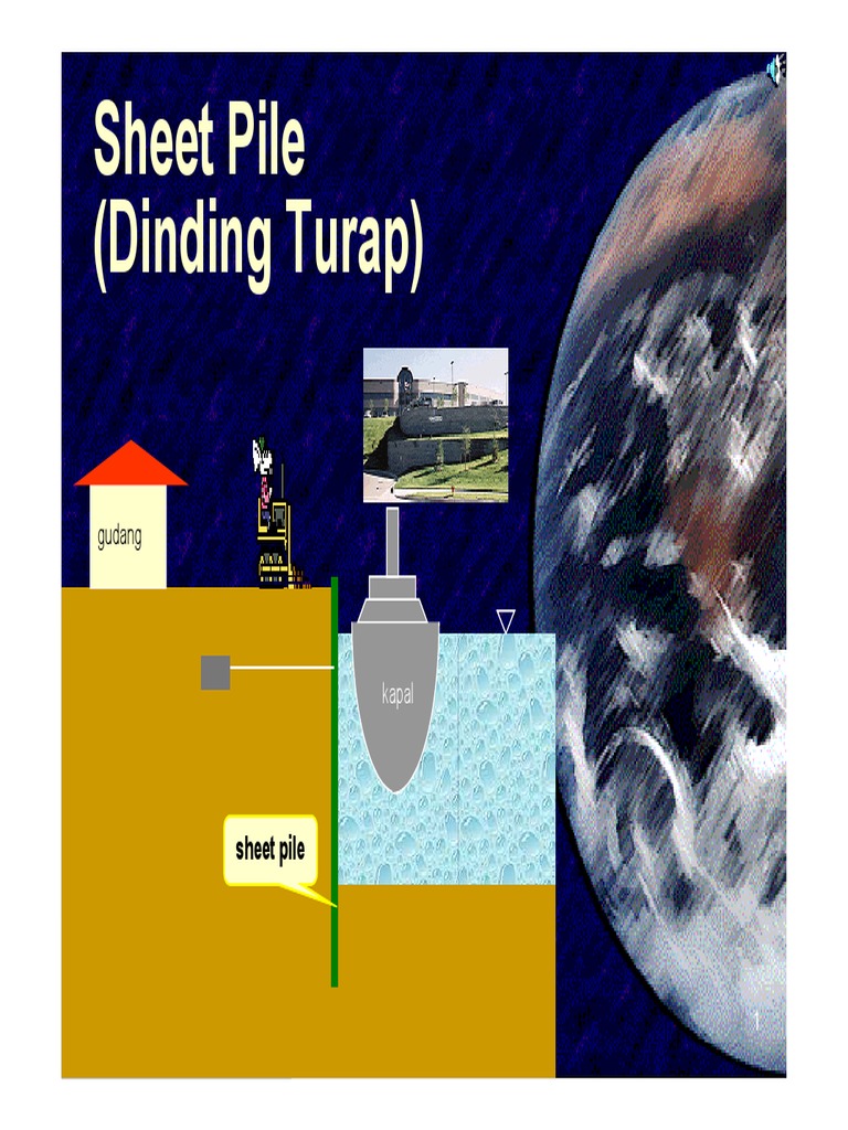 Sheet Pile (Dinding Turap) | PDF