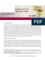 African Continental Free Trade Area FAQs December 2019 Update