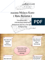 Bahasa Melayu Kuno