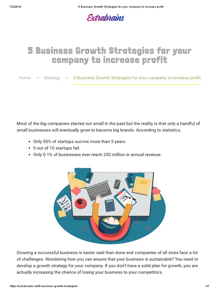 5 Strategies for Business Growth Success | PDF | Entrepreneurship ...