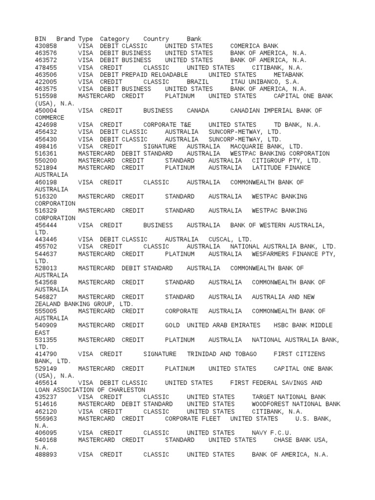 No VBV PDF Debit Card Visa Inc.