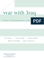 War With Iraq: Costs, Consequences, and Alternatives