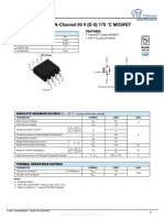 Dual N-Channel 60 V (D-S) 175 °C MOSFET: P5506HVG