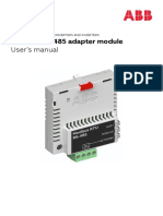 FSCA-01 RS-485 Adapter Module: User's Manual