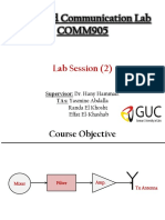 Lab Session (2) : Supervisor: Dr. Hany Hammad. Tas: Yasmine Abdalla