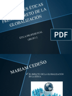 Impacto globalización ética profesional