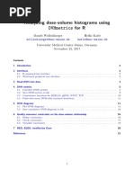 Analyzing Dose-Volume Histograms Using Dvhmetrics For R: Wollschlaeger@Uni-Mainz - de Karle@Uni-Mainz - de