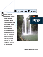 Ficha de El Gallito de Las Rocas para Primaria