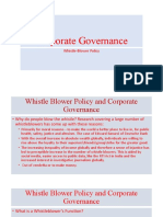 Corporate Governance Whistle-Blower Policy