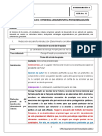 GUÍA 12 Párrafo de Desarrollo 1. Estrategia de Generalización - 2178