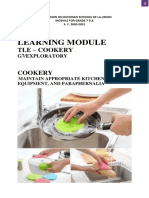 Learning Module: Tle - Cookery