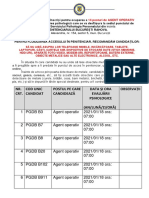 Tabel Planificare Testare Psihologică Săptămâna 18 22.01.2021