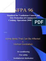 Nfpa 96: Standard For Ventilation Control and Fire Protection of Commercial Cooking Operations 2008 Edition