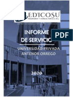 Informe Servicio Upao