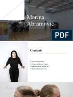 Marina Abramović: The Grandmother of Performance Art