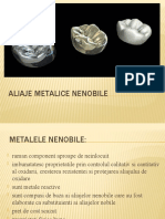 Aliaje Metalice Nenobile