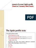 Chem. D. Mays L3 Measurement of Serum Lipids Profile 