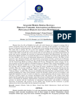 Analisis Simpal Kausal Perencanaan PBJ