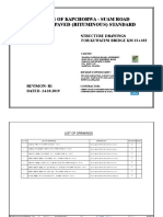 Drawings of Kuwatini River Bridge at km 13+103 Revision R1