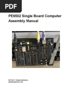 PE6502 Single Board Computer Assembly Manual