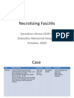 Necrotizing Fasciitis..By DR Kassahun Girma