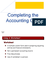 Completing The Accounting Cycle