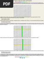 The Vigenère Cipher Encryption and Decryption