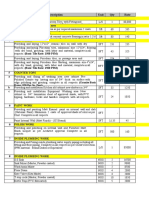 S. No Description Unit Qty Rate