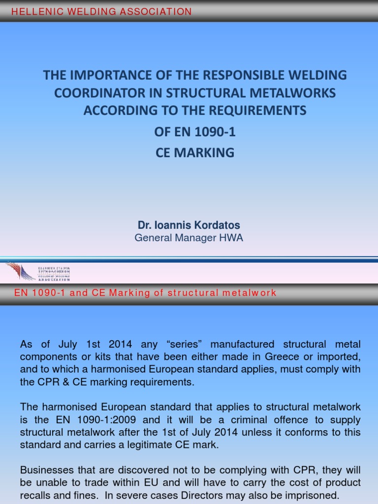 The Importance of The Responsible Welding Coordinator in Structural