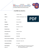 N OR S U: Clinical Data