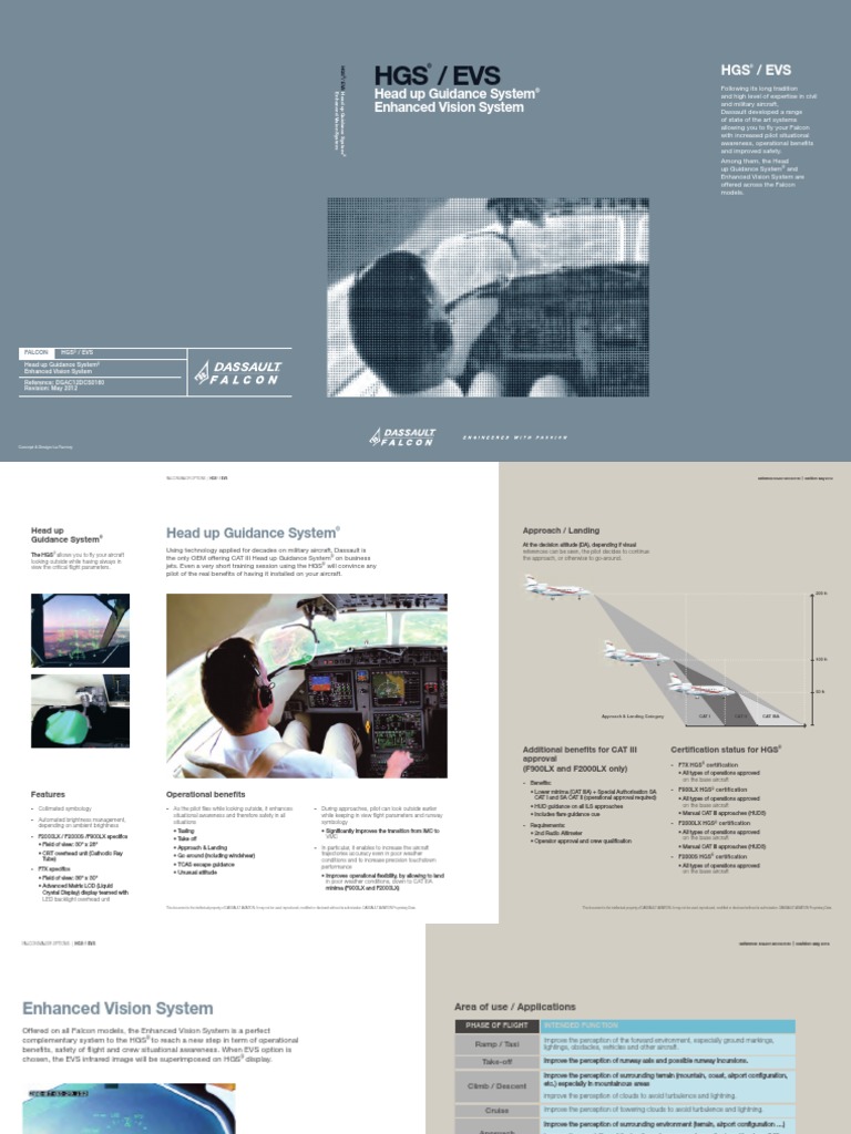 HGS and EFVS PDF | PDF | Aircraft | Aerospace Engineering