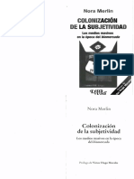 1 COLONIZACIÓN DE LA SUBJETIVIDAD ( NORA MERLIN).pdf
