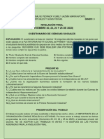 PDF Nivelación Final Octavo 2020 PDF