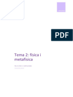 Tema 2. Física I Metafísica PDF