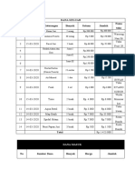 Tabel LPJ Lomba Adzan