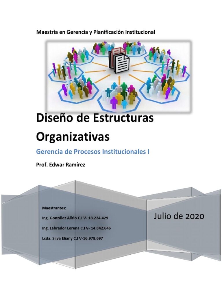 Fundamentos de la Estructura Organizacional | PDF | Cultura ...