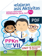 Modul Pembelajaran Berbasis Aktivitas PJJ PPKn Kelas 7