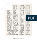 3d 2020 AV Alfabeto Diseñado Por Alberto Durero