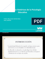 FUNDAMENTOS HISTORICOS DE LA PSICOLOGIA EDUCATIVA Actualizado