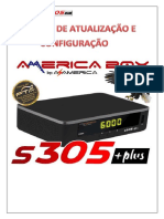 Guia completo para atualização, configuração e uso do decodificador S305 Plus