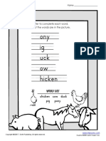 Making Farm Words PDF