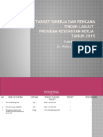 Evaluasi Pencapaian Program Kesehatan Kerja